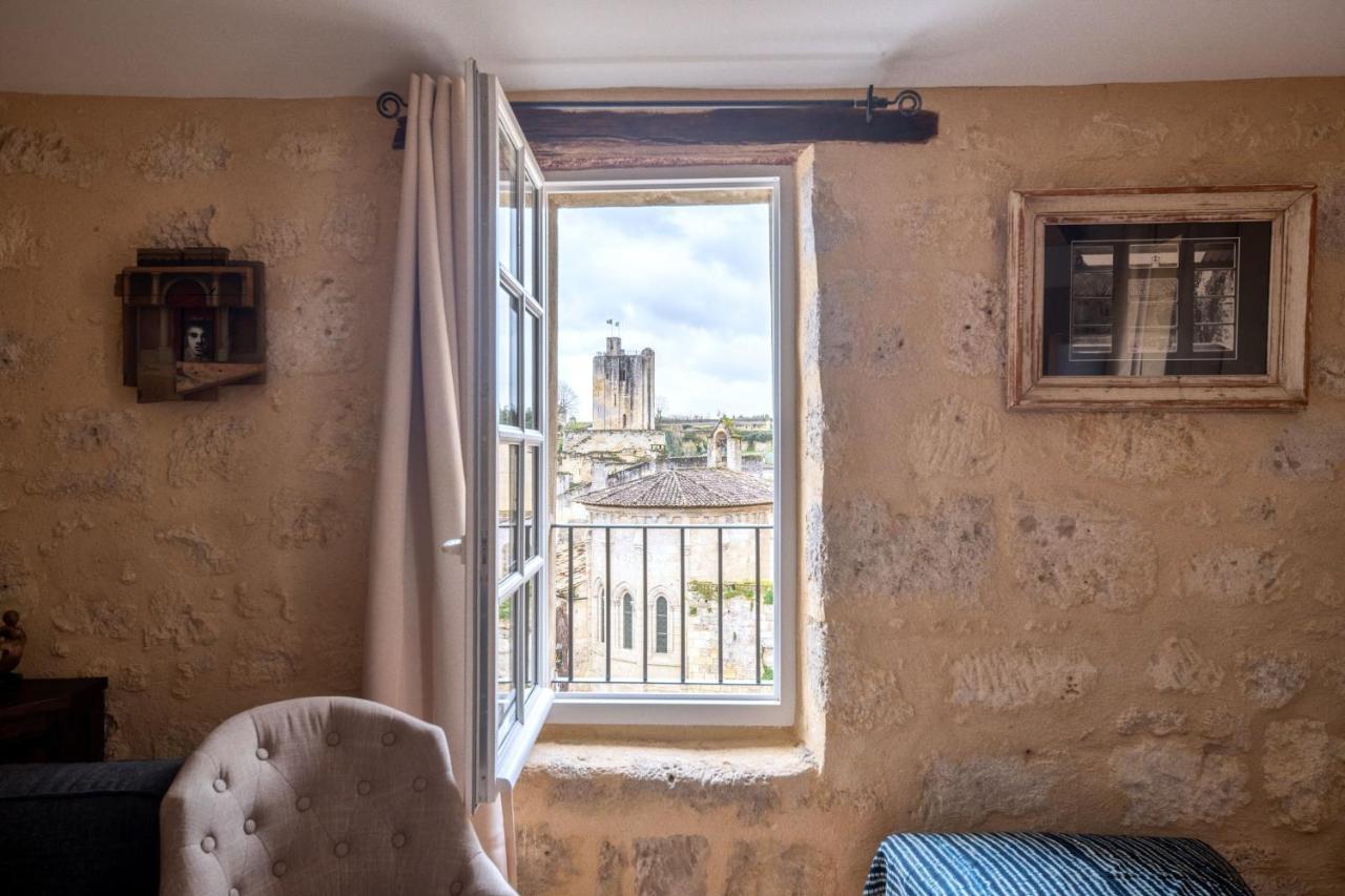 Elegant Appartement Tout Confort Avec Climatisation Dans Le Centre Historique De St Emilion 圣艾米隆 外观 照片